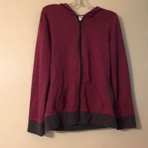 Full Tilt two tone zip up jacket